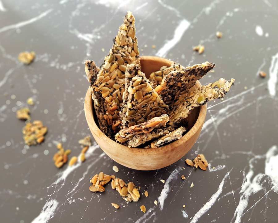 Seed Crackers | Recipe | Cuisine Fiend